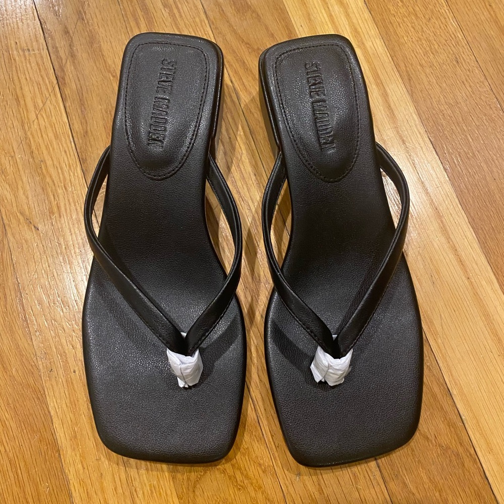 Steve Madden Black Women's Sandals